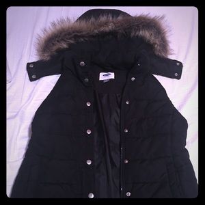 Old Navy Hooded Puffer Vest